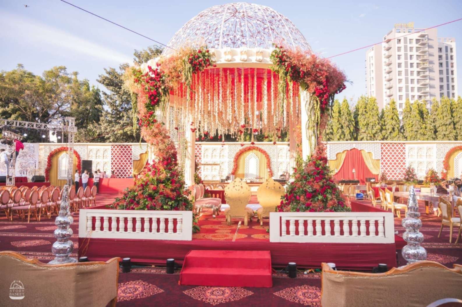 Vogue India featured luxury wedding design by Shaadi Shenanigans